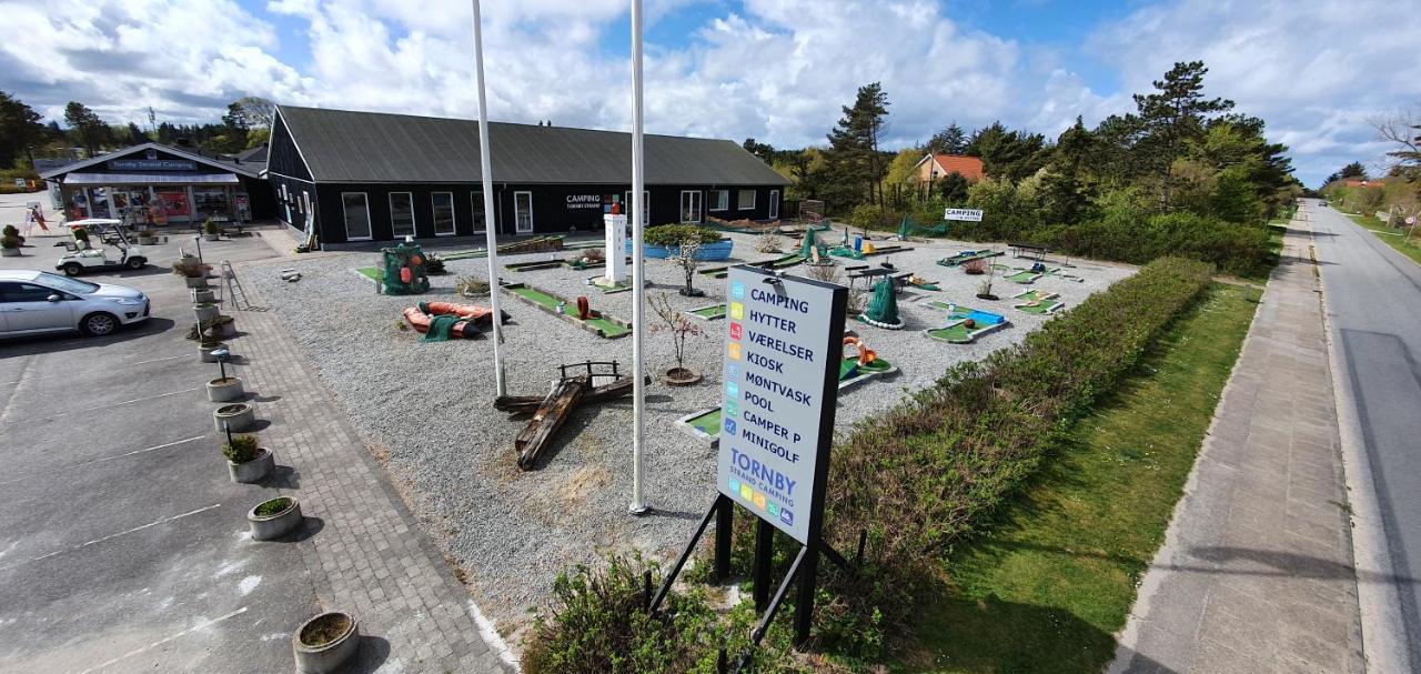 Tornby Strand Camping Cottages Hirtshals Buitenkant foto