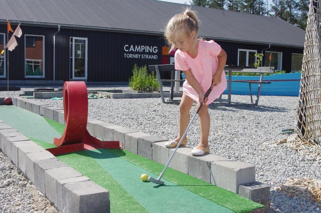 Tornby Strand Camping Cottages Hirtshals Buitenkant foto