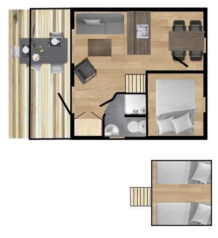 Tornby Strand Camping Cottages Hirtshals Kamer foto